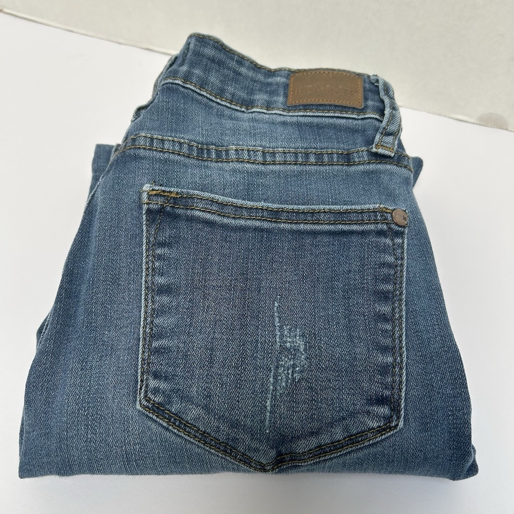 Judy Blue Relaxed Fit Mid-Rise Non-Distressed Jeans Size 27 Style #82102